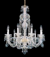 Schonbek 1870 2996-40R - Sterling 9 Light 120V Chandelier in Polished Silver with Clear Radiance Crystal