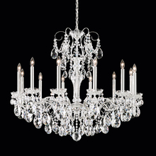 Schonbek 1870 ST1849N-23H - Sonatina 12 Light 120V Chandelier in Etruscan Gold with Heritage Handcut Crystal