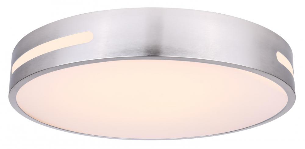 LED Flush Mount, CL-19-20-BN, 20&#34; BN Color, 40W LED (Integrated), 3000K 4000K 5000K, 2800 Lumen