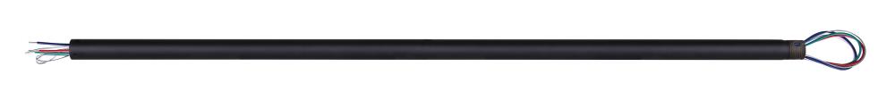 Replacement 36&#34; Downrod for AC Motor Ezra Fan, MBK Color, 1&#34; Diameter with Thread