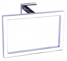 Canarm BA101A09CH - Bath Accessories, Bishop, BA101A09CH, Stainless steel + Diecast Aluminum, 8.625&#34; W x 6.5&#34; H