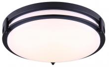 Canarm LFM112A16BK - Gilda, LFM112A16BN, 16&#34; LED Flush Mount, Acrylic, 29W LED (Integrated), Dimmable, 1800 Lumens, 3