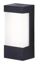 Canarm BRWL-SQ6W-N-BK - LED Outdoor Light, 7W Integrated LED, 500 Lumens, 3000K, 9 3/8&#34; W x 4 1/4&#34; H x 3 1/4&#34; D