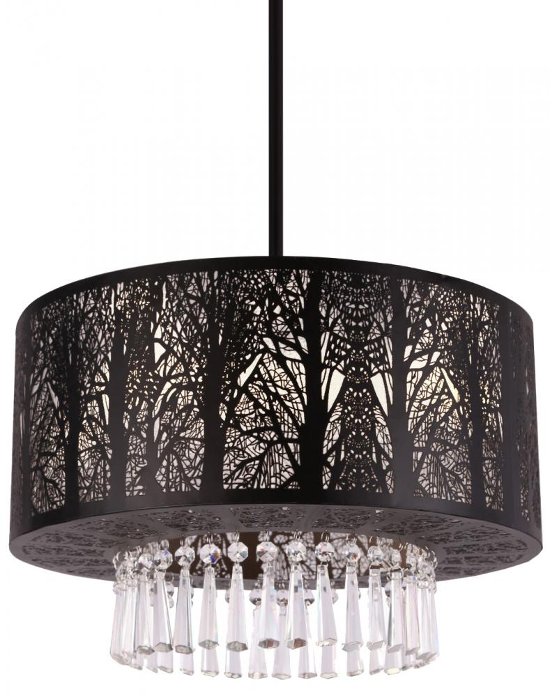 3 Light Chandelier Semi Flush