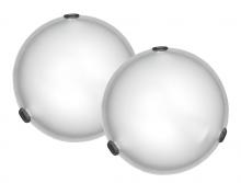 Whitfield FM001-9CHTWINPACK - 1 Light Flush Mount Twin Pack