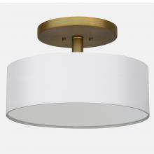 Whitfield SF1605-PWNG - 3 Light Semi Flush