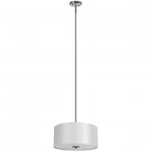 Whitfield SH1607-PWSS - 3 Light Chandelier Drum Shade