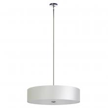 Whitfield SH3007-PWCH - 5 Light Chandelier Drum Shade