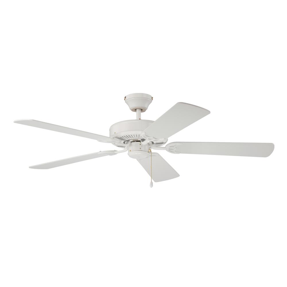 Builder&#39;s Choice 52 in. White Ceiling Fan