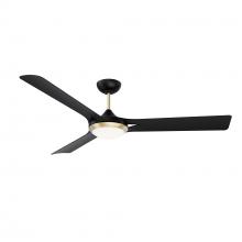 Kendal AC30760-BLK/OCB - 60&#34; LED CEILING FAN WITH DC MOTOR