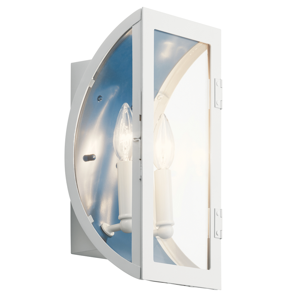 Narelle™ 13.5&#34; 2 Light Wall Light White