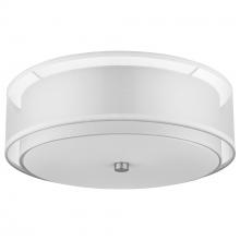 Acclaim Lighting BP7158 - Brella 2-Light Brushed Nickel Flushmount