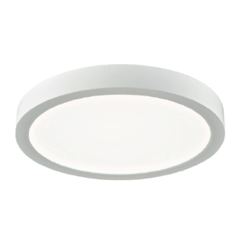 6IN LED Edge-lit  11W 120V 30K Dim White Frosted Round Wet STANDARD