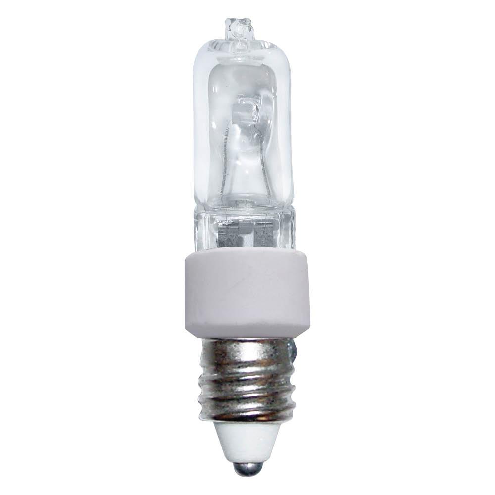 Halogen Xenon Lamp JD E11 60W 120V DIM 960LM  Clear Standard