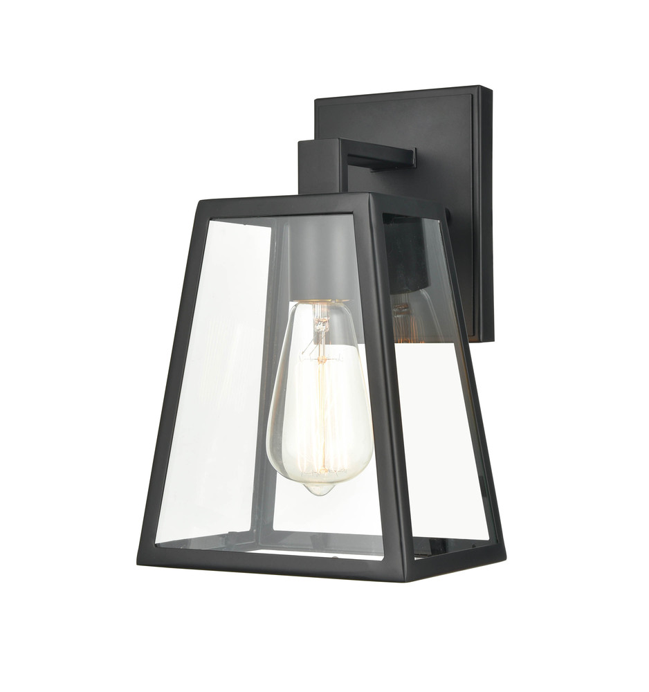 Grant 1-Light Outdoor Wall Sconce Powder Coated Black