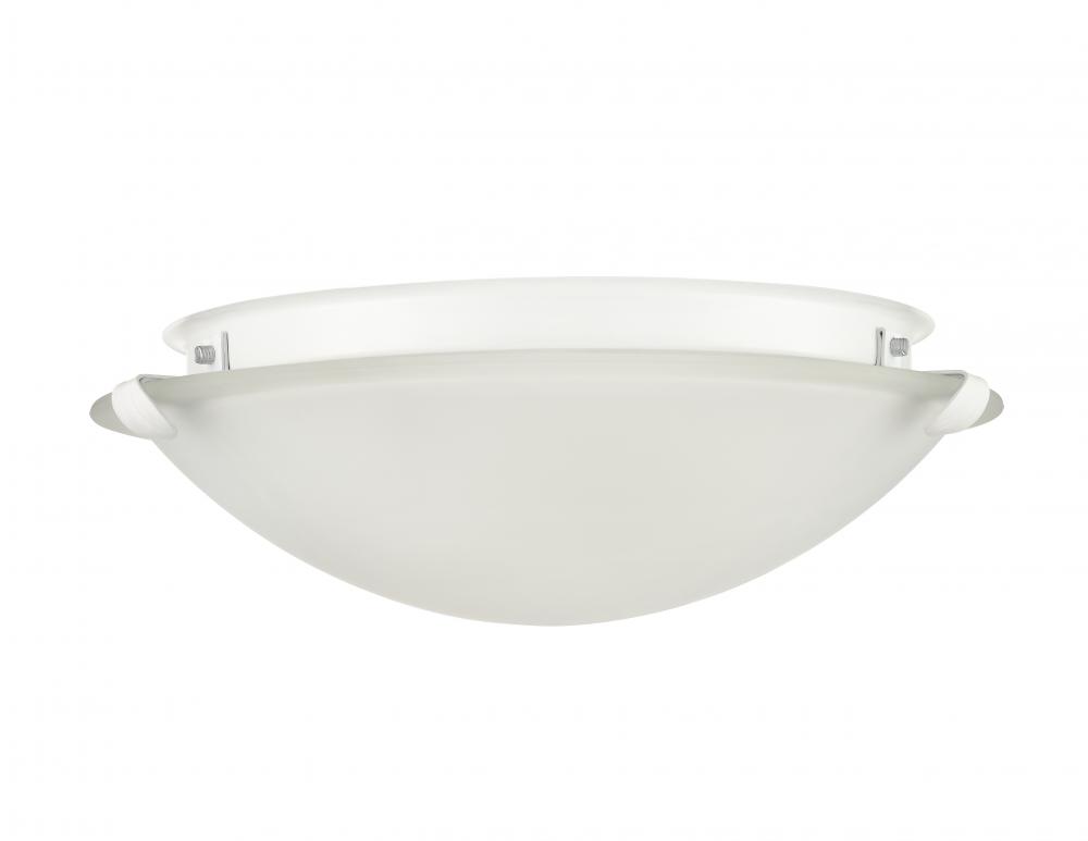 2-Light Flushmount Ceiling Light Matte White