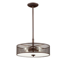 Millennium 7364-RBZ - Akron 4-Light Pendant light Rubbed Bronze