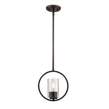 Millennium 2351-RBZ - Delano 1-Light Mini-Pendant light Rubbed Bronze