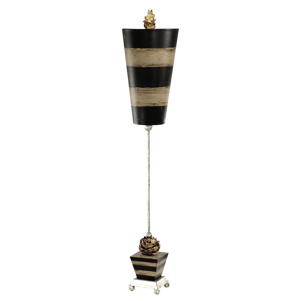 Flower Inspired Peony Buffet Table Lamp By Lucas McKearn Striped