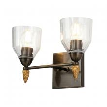 Lucas McKearn BB1000DB-2-F2G - Felice 2 Light Vanity Light