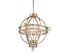 Lucas McKearn GN/LEMURIA/3PA-S - Lemuria 3 Light Geometric Globe Chandelier