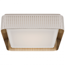 Visual Comfort & Co. Signature Collection RL KW 4062PN-WG - Precision 12.5" Square Flush Mount