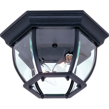 Artcraft AC8096BK - Classico 2-Light Outdoor Flush Mount