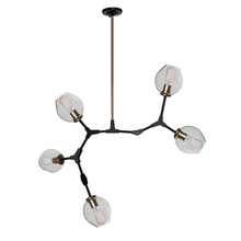 Artcraft JA14025VB - Organic 5-Light Chandelier