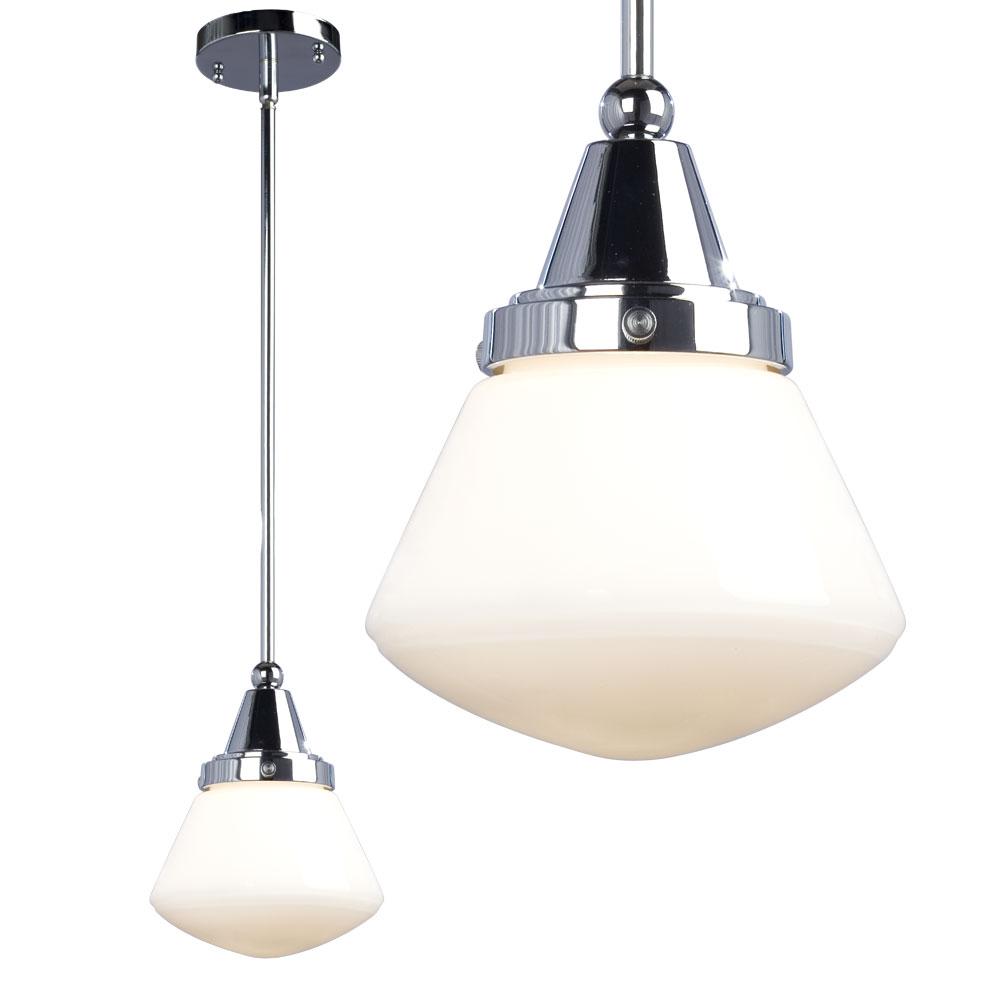 Mini-Pendant CH/WH-G w/6&#34;, 12&#34; & 18&#34; Ext. Rods