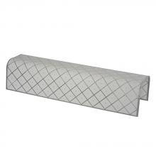 Galaxy Lighting 22611-G - 14&#34; U Channel Glass - White Square Pattern