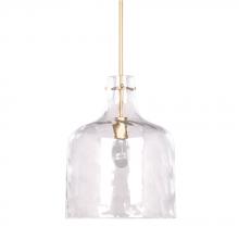 Galaxy Lighting 926384GD - 1L Mini-Pendant GD with 6&#34;,12&#34; & 18&#34; Ext. Rods and Swivel