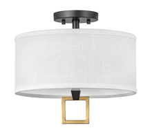 Hinkley Canada 41806BK - Small Semi-flush Mount