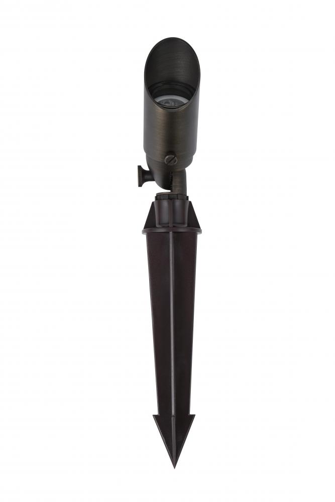 C050 DB Brass Spot Light 12V MR-11 W1.75&#34; H5 3/8&#34;