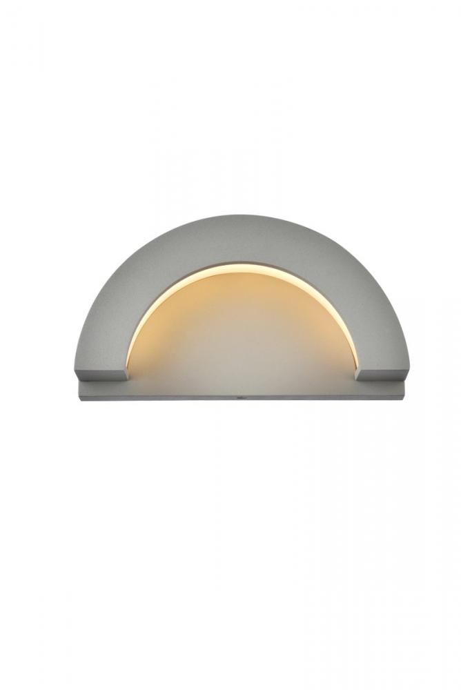 Raine Integrated LED wall sconce  in silver