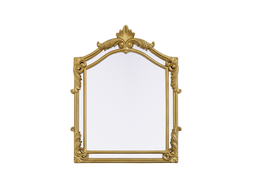 Wall mirror 25.5&#34;x40&#34; gold leaf