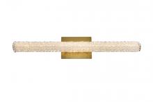 Elegant 3800W30SG - Bowen Wall Sconce W30&#34; H5.5&#34; E4.5&#34;  LED 14W  DIM 3CCT  Satin Gold