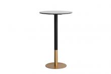 Elegant AF110224BK - 23 inch pub table in black