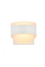 Elegant LDOD4017WH - Raine Integrated LED wall sconce in white