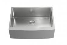 Elegant SK30130 - Stainless Steel farmhouse kitchen sink L30&#39;&#39; x W21&#39;&#39; x H10&#34;