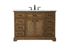 Elegant VF15048DW - 48 Inch Single Bathroom Vanity in Driftwood