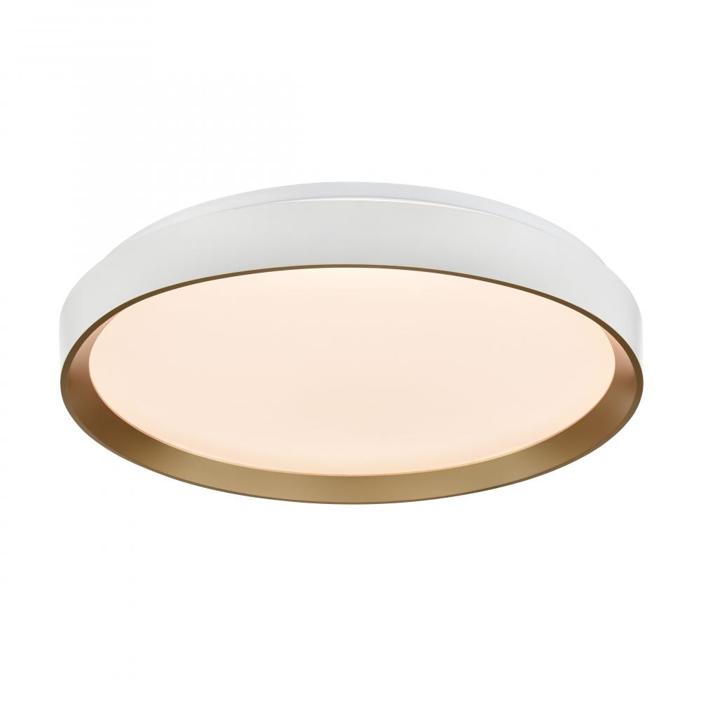 HUDSON 18.5&#34; LED FLUSH MOUNT