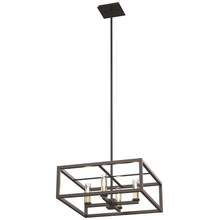 DVI Lighting DVP28120MF/GR-CL - Sambre 4 Light Pendant