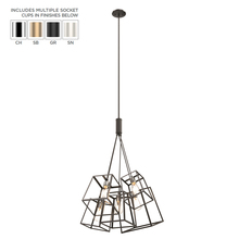 DVI Lighting DVP29025MF+EB - Cape Breton 5 Light Pendant