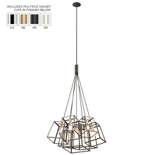 DVI Lighting DVP29057MF+EB - Cape Breton 7 Light Pendant