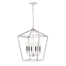 DVI Lighting DVP30148MF+SN - Lundy&#39;s Lane 6 Light Foyer