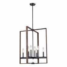 DVI Lighting DVP30249GR+IW-CL - Blairmore 8 Light Foyer