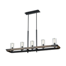 DVI Lighting DVP38602GR+IW-CL - Okanagan 5 Light Linear