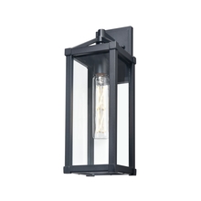 DVI Lighting DVP41272BK-CL - Nipigon Outdoor 16.5 Inch Sconce