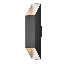 DVI Lighting DVP43062SS+BK - Brecon Outdoor Square 24 Inch 2 Light Sconce