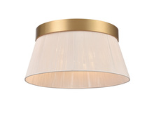 DVI Lighting DVP43642BR-OAT - Ellesmere 3 Light Flush Mount